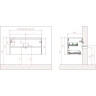 Тумба Pino Pasadena 60 см BELBAGNO KRAFT KRAFT-600-2C-SO-PP